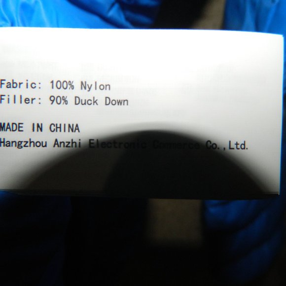 Wantdo Duck Down Packable Hoodie Jacket Boys Size 14-16 (J-30) - Picture 4 of 10